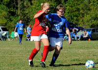 Park Hills Soccer 9/25 - Blue vs. Red
