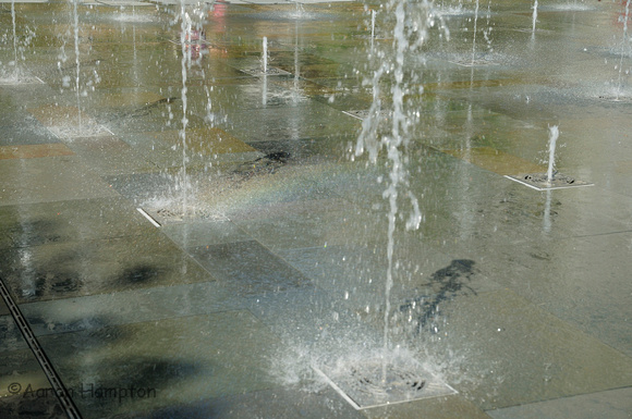 Fountain Rainbow - St. Louis City Garden - MO