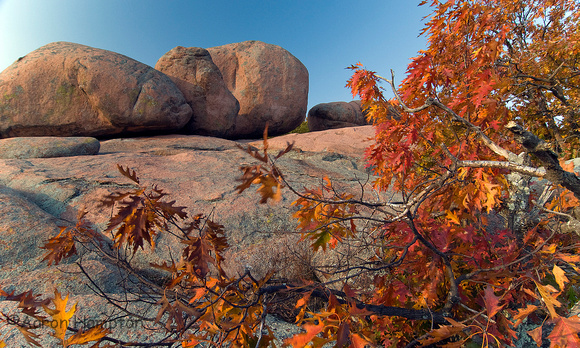 Elephant Rocks State Park in Fall